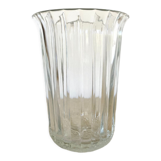 Vase en verre vintage