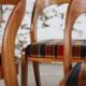 4 Gondola chairs by Baumann, 1960