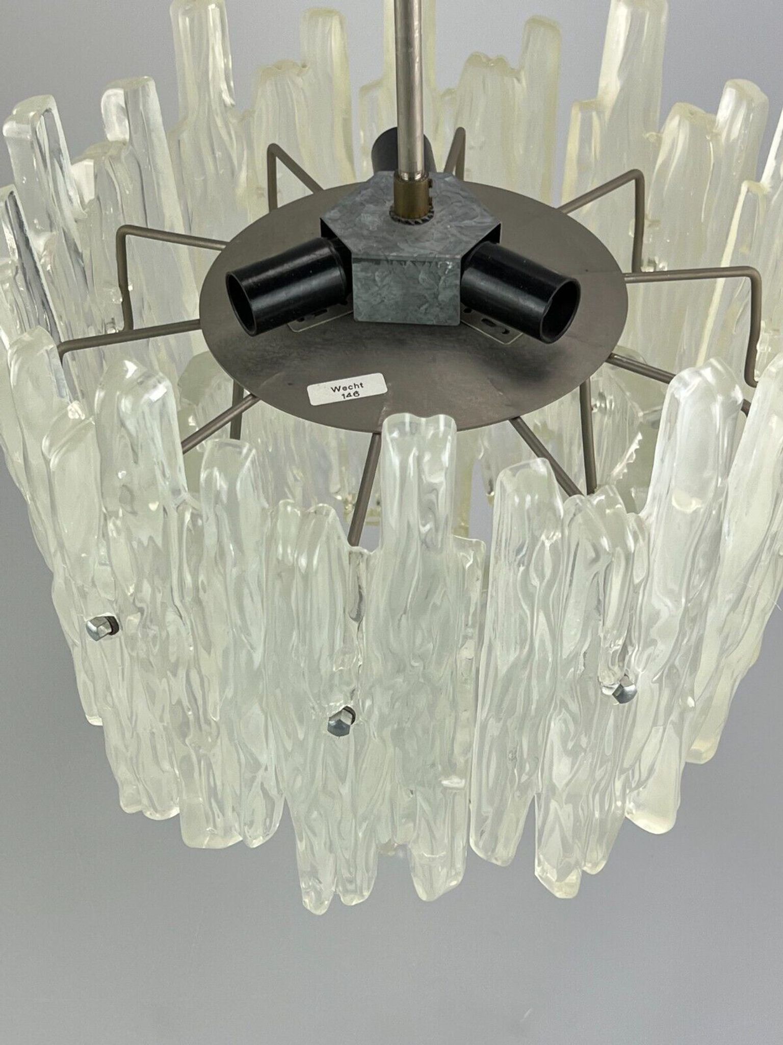 60s 70s lamp light ceiling lamp chandelier plastic space age