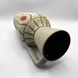 Large vase in matte and glazed ceramic • Manufacture Bay Keramik • W. Germany