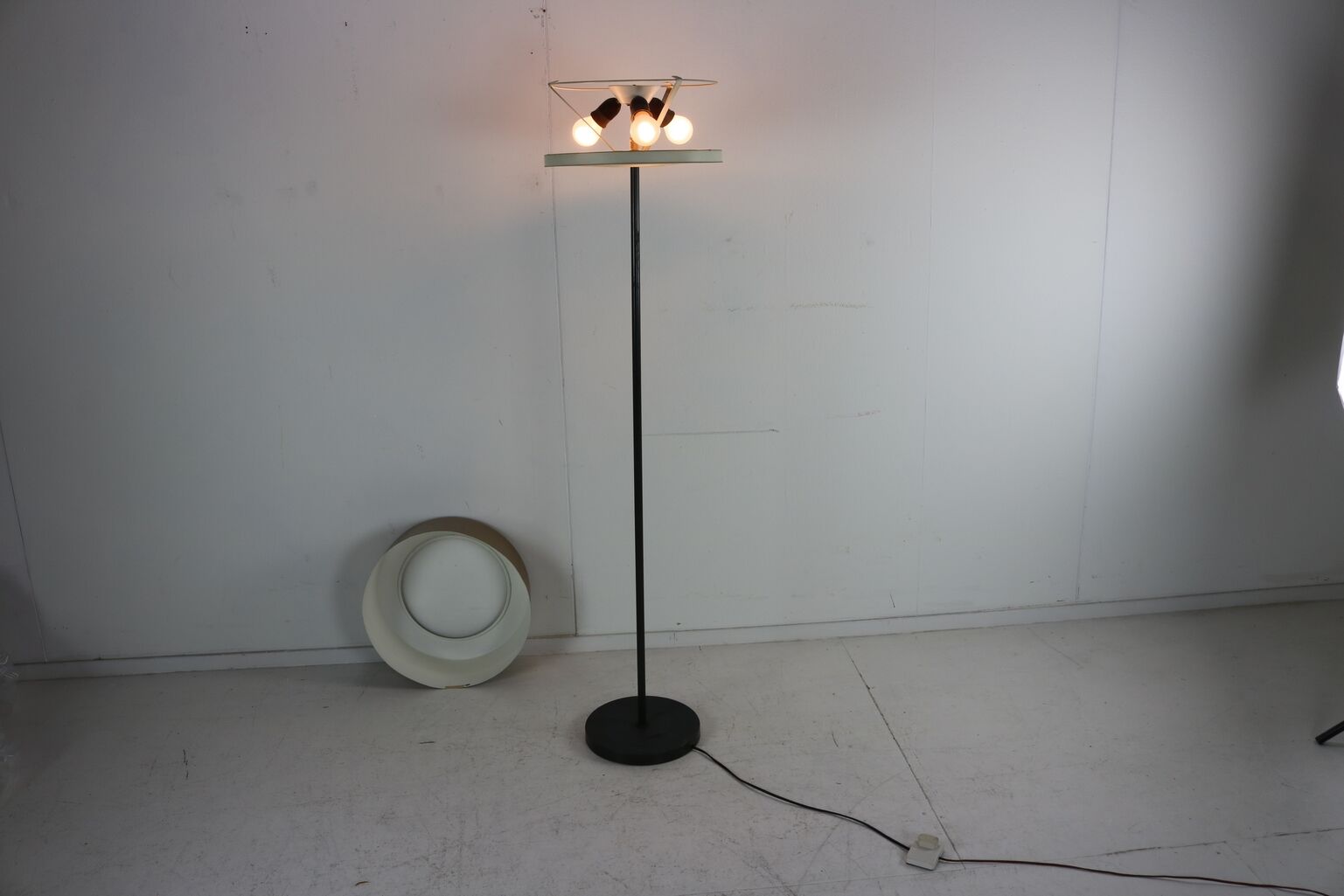 Finnish design floor lamp by Lisa Johansson-Pape for Orno Finland