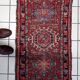 Tapis persan Karajeh ancien fait main, 65 cm x 113 cm (2,1 pi x 3,7 pi), années 1910 - 1C1156