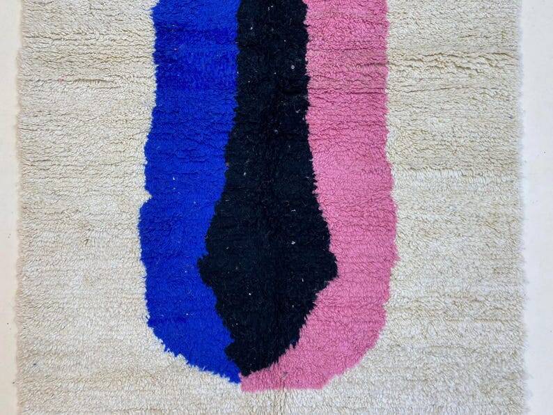 Tapis azilal fait main traditionnelle 250cmx150cm
