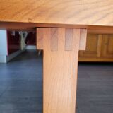 Table model T01 solid elm Ed. atelier Chapo