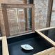 Glass counter