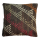 Housse de coussin Kilim turque vintage, 55 x 55 cm