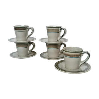 Lot of 5 cups Longchamp