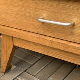 Vintage wardrobe with compass feet 1960