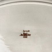 Plat "Agreste" Sarreguemines, début XXe s.