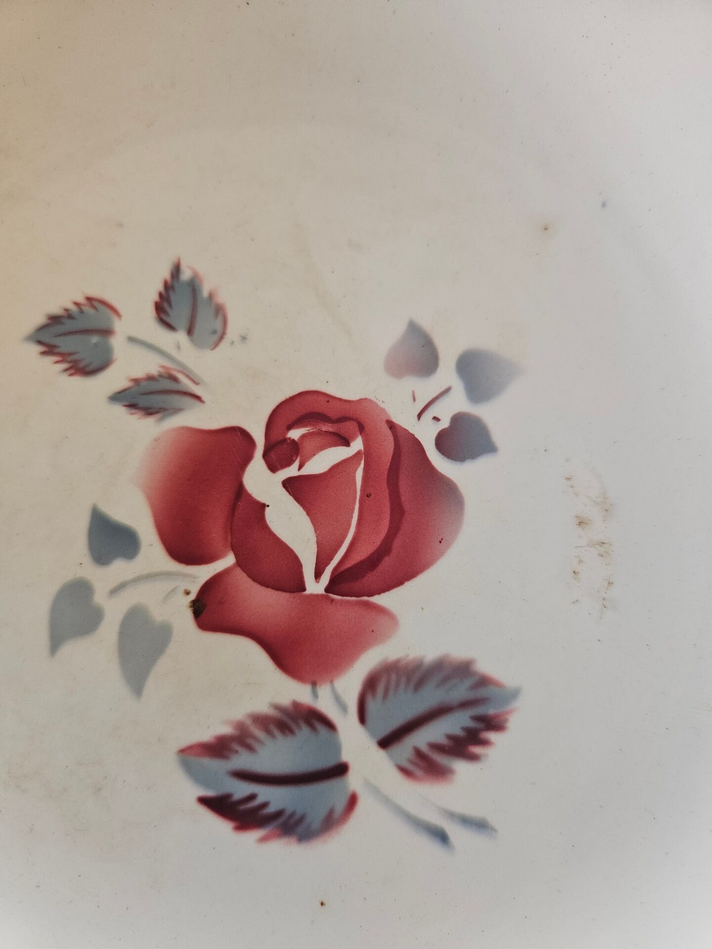 Deep plate Digoin Sarreguemines model Magali