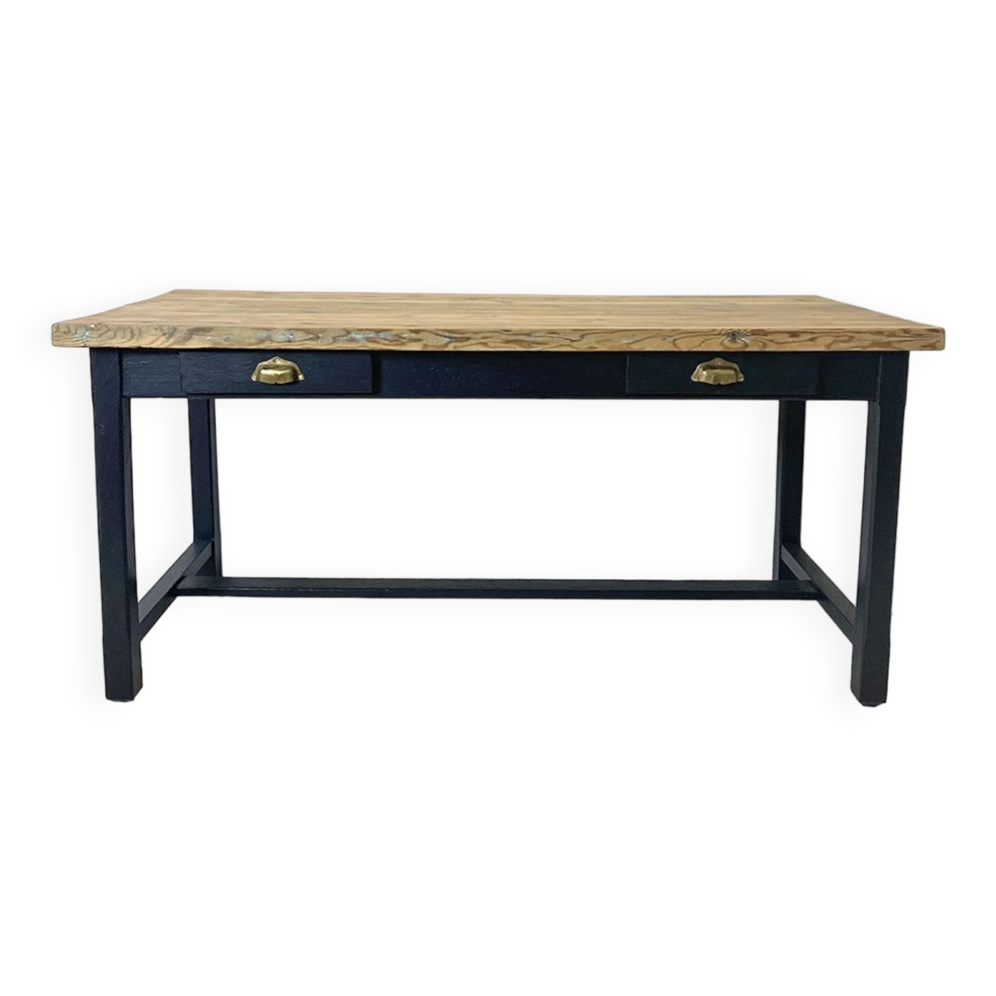 Table de ferme en Sapin vintage 50's