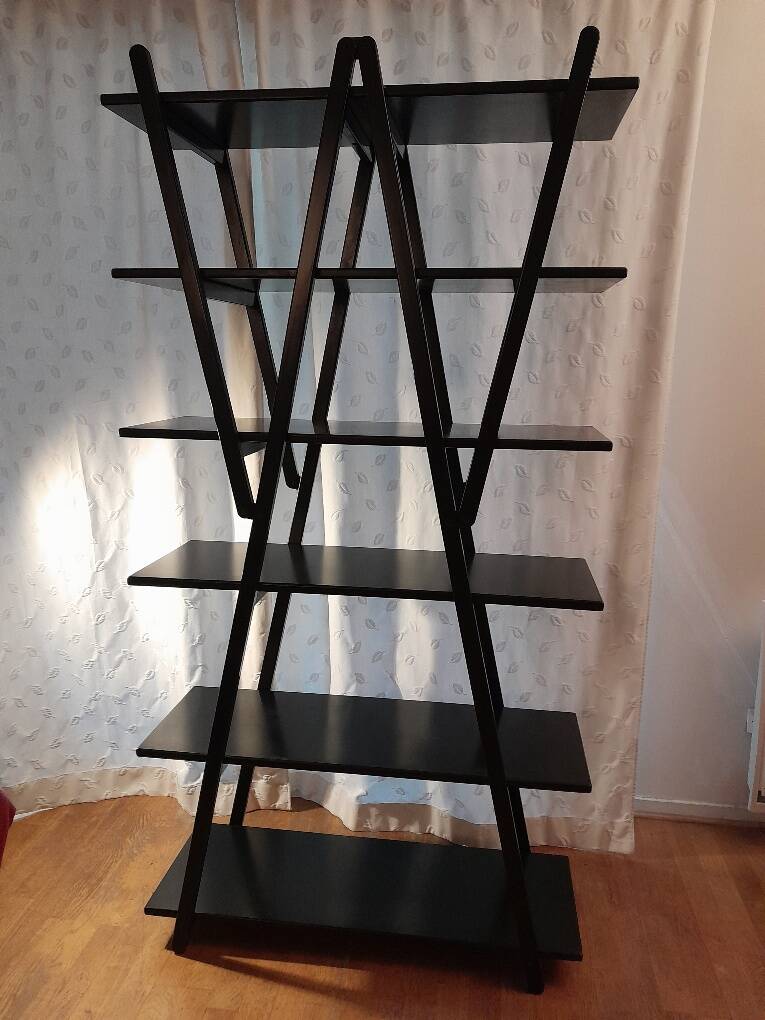 Cassina nuvola red shelf black walnut