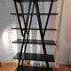 Cassina Nuvola red walnut black shelf