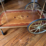 Wheeled service trolley
