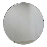 Mid-Century Round Mirror, Romania, 1970s