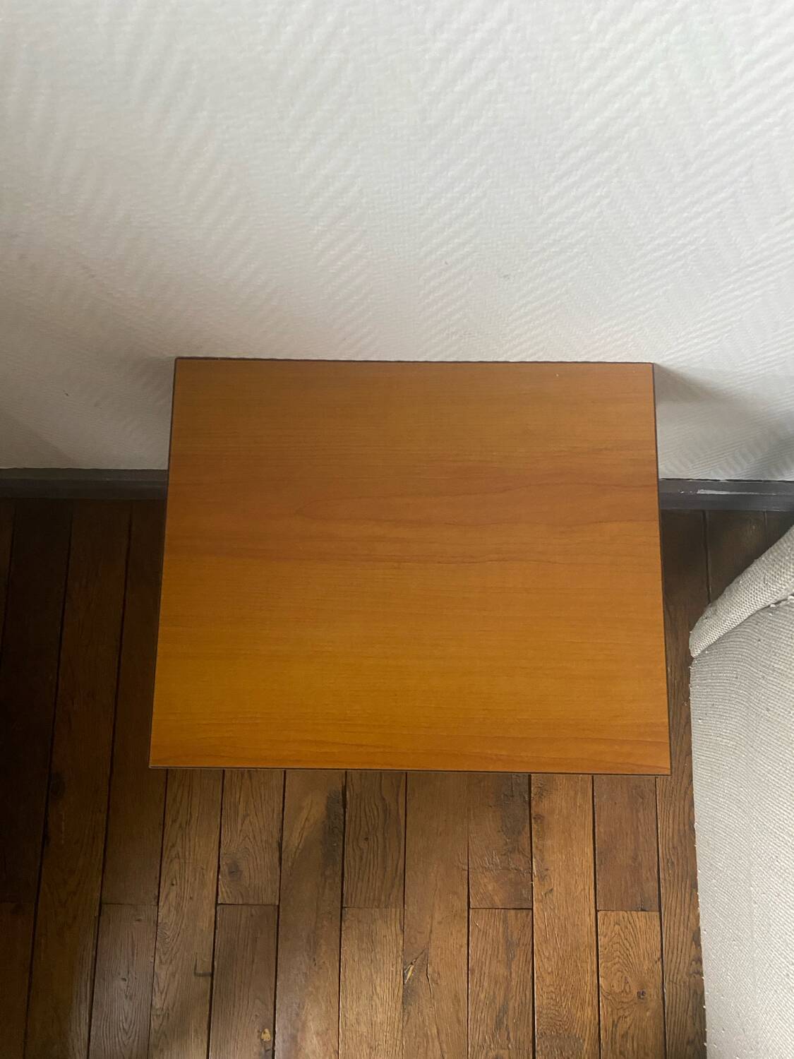 Industrial style metal bedside table