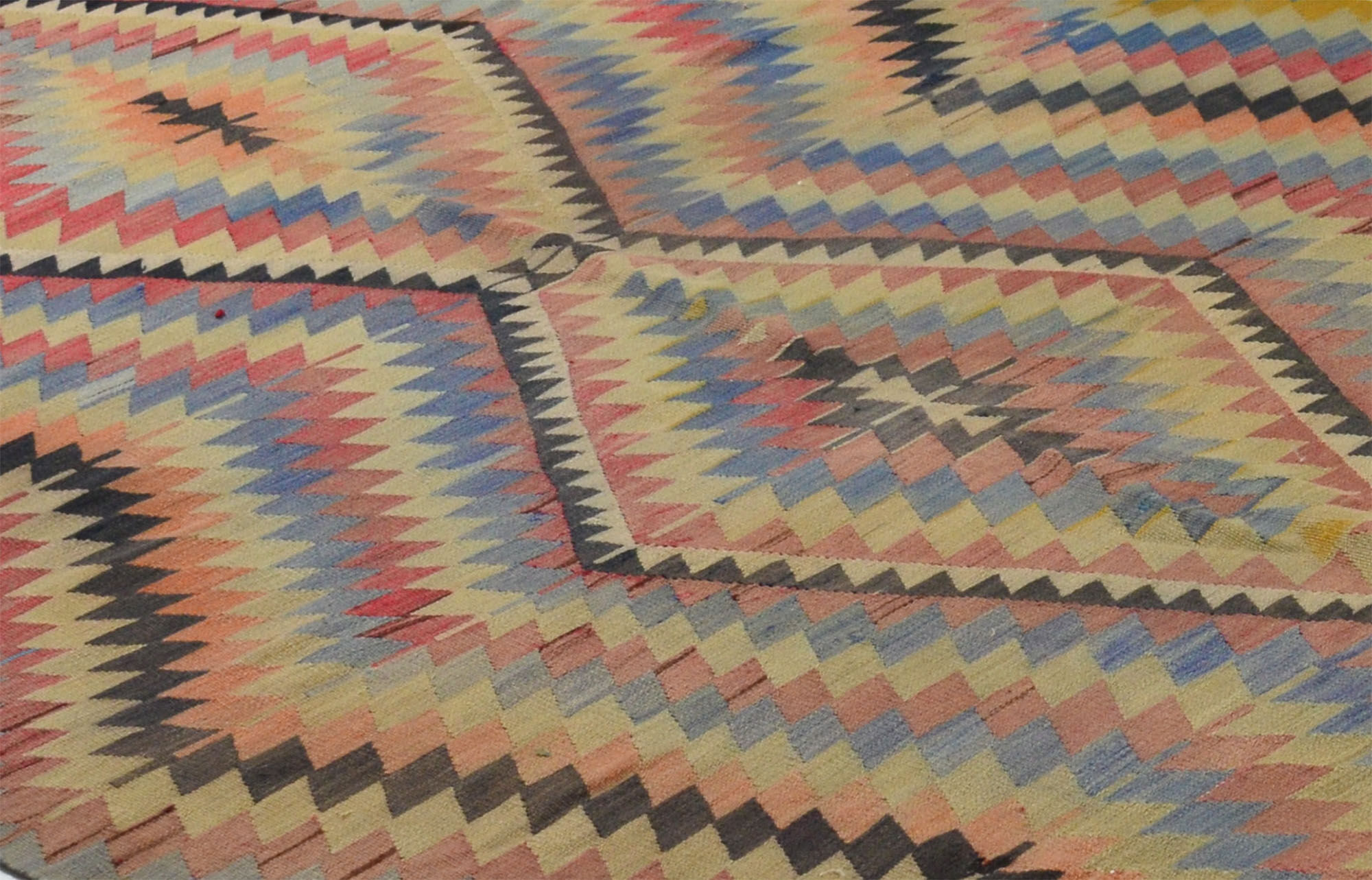 Anatolian handmade kilim rug 237 cm x 170 cm