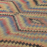 Anatolian handmade kilim rug 237 cm x 170 cm