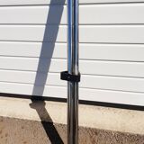 Vintage glass round table