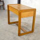 Vintage yann blond wooden desk 1960 / 1970