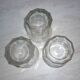 3 old jam jars of 375 ml