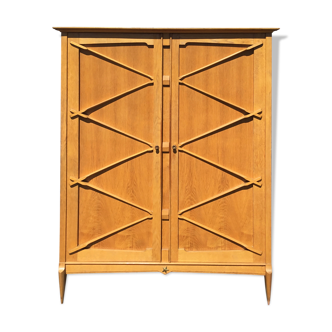 Manufrance cabinet in oak annee