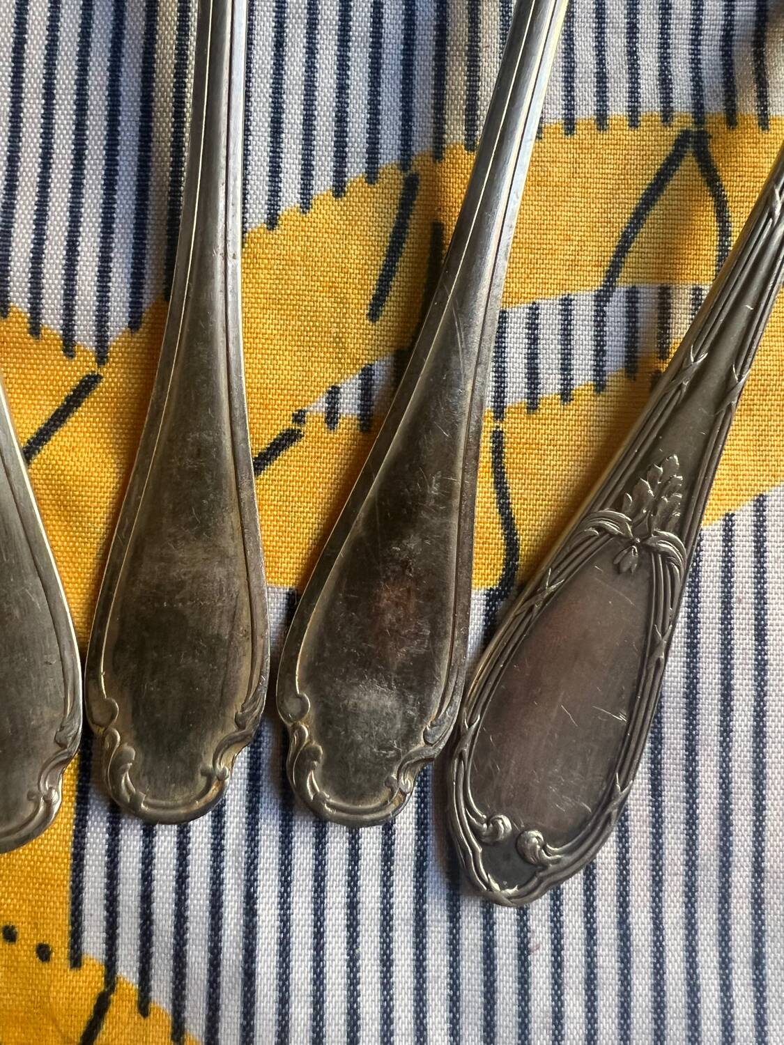 Série de 6 petites cuillères