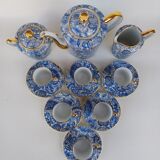 Service a café en porcelaine de limoges, par lazeyras.