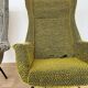 Pair of design fibreglass wing chairs by Miroslav Navratil, 1970s