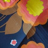 Vintage floral camping folder