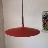Scandinavian type red metal suspension