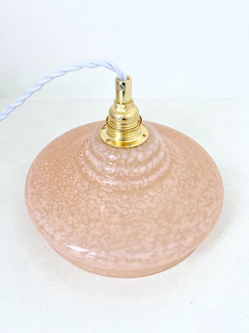 Clichy glass walking lamp