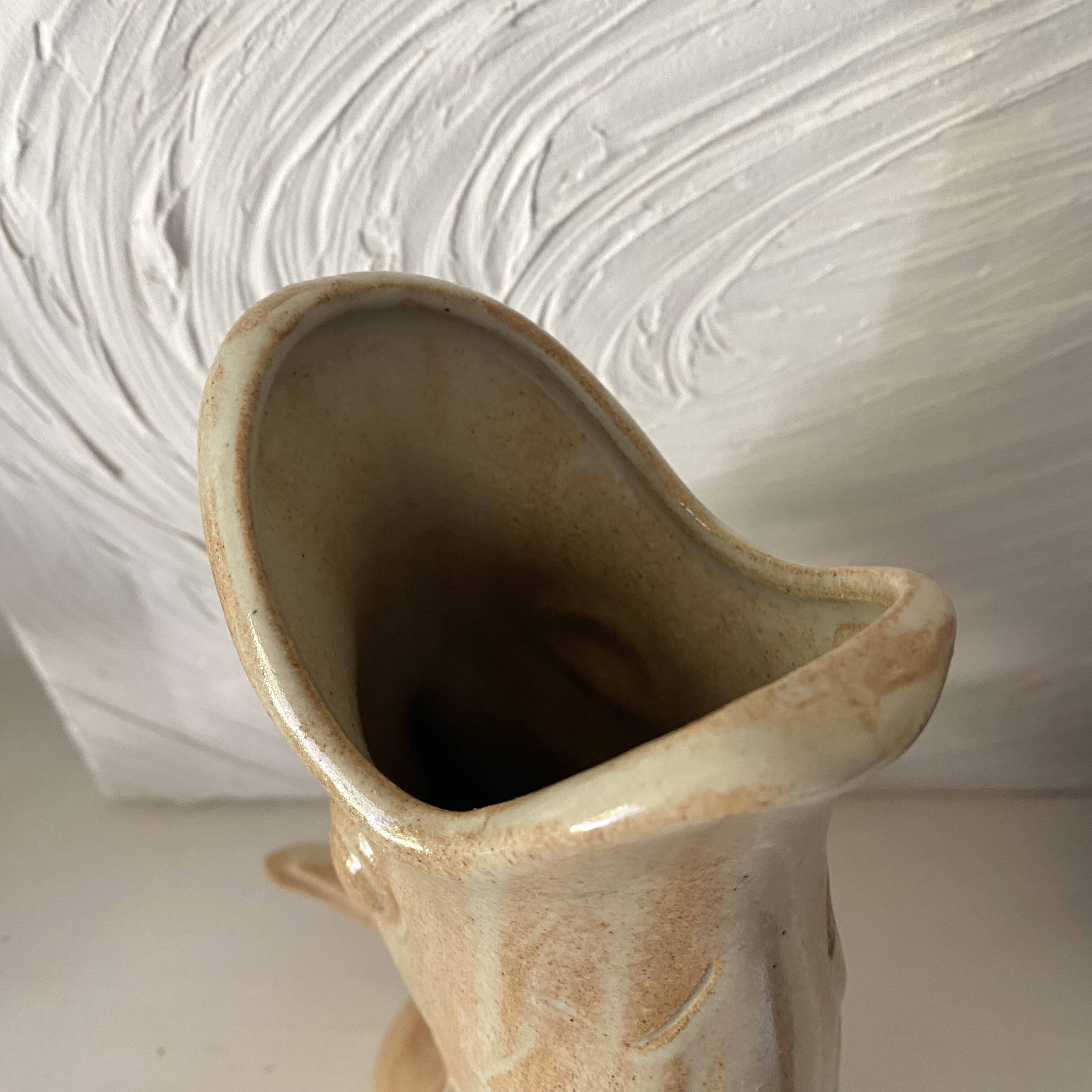 Zoomorphic fish vase