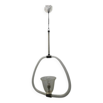 Barovier Murano Glass Light Pendant 1940’s