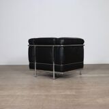 Cassina LC2 vintage lounge chair by Charlotte Perriand and Le Corbusier