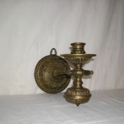 Applique bougeoir en bronze style maritime