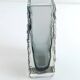 Whitefriars Pewter Coffin Vase by Geoffrey Baxter - textured range