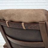 1970s, Danish design by Georg Thams, lounge chair, furniture leather.