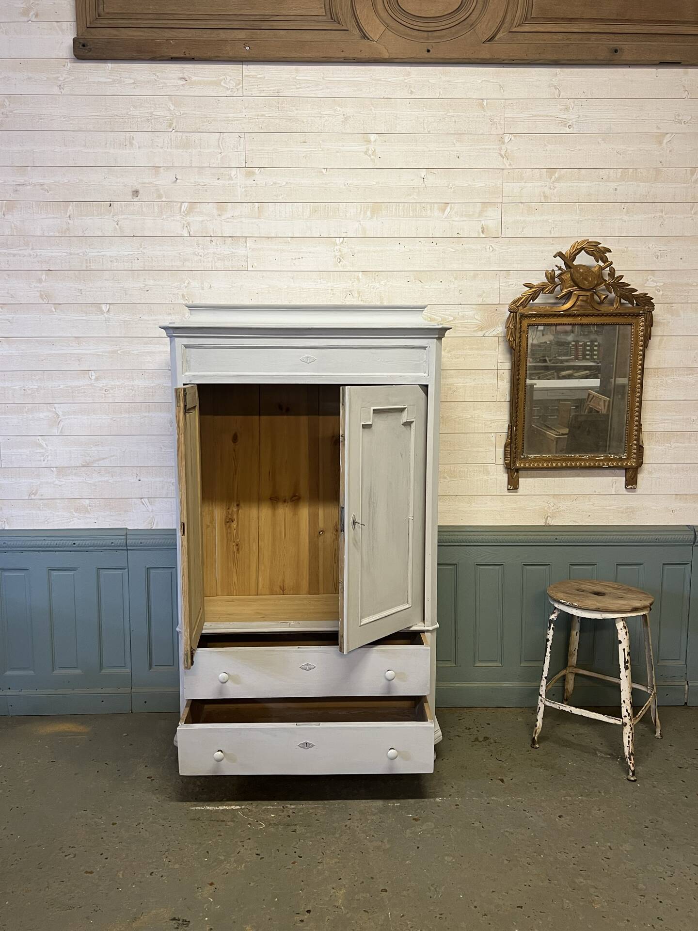 Armoire penderie anglaise