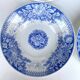 Set of 4 Sarreguemines Jardinière deep plates