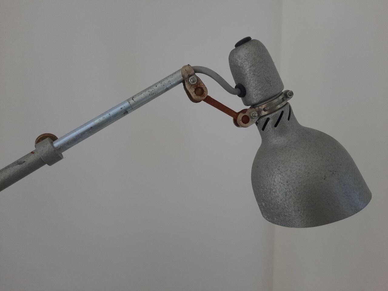 Antique workshop lamp