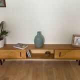 Light oak solid wood sideboard