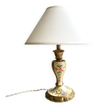 Venetian lamp, 2M fabric cable, cotton shade