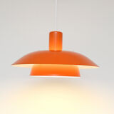 Orange vintage lamp, Denmark 1970s