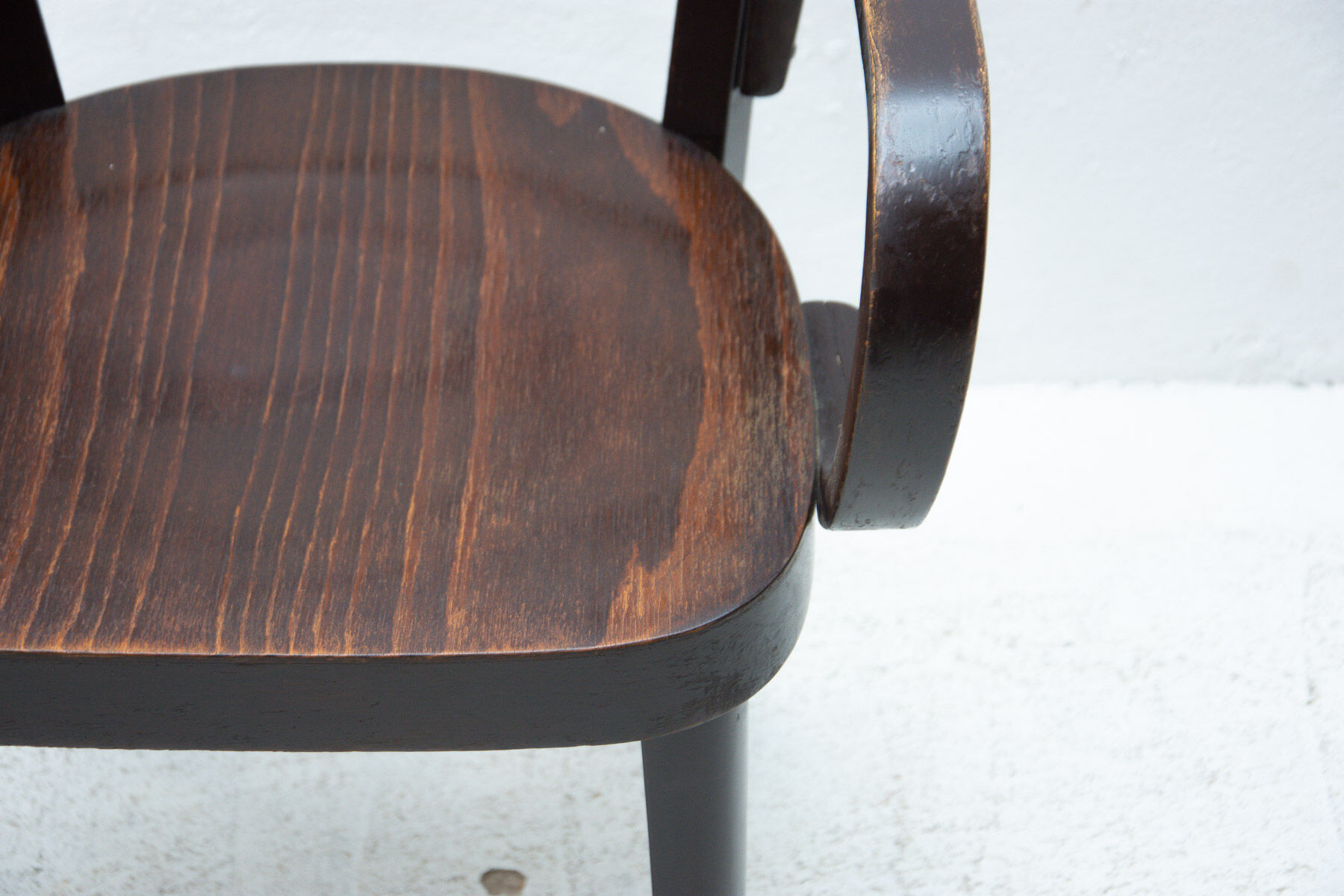 Art deco writing desk chair, 1930, bohemia