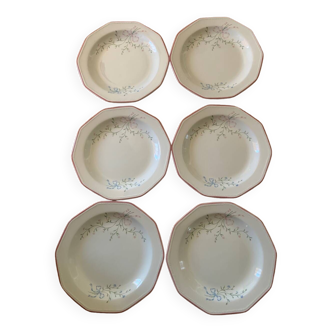 Assiettes en faïence Anglaise The Chartwell