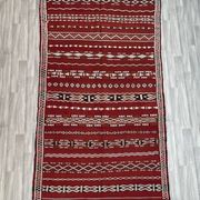 Old Zemmouri Kilim, Faltisse Berber Rug, Handmade Moroccan Carper, Home Decor