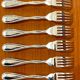 Christofle Galéa, fish cutlery, 6 forks, 6 knives.