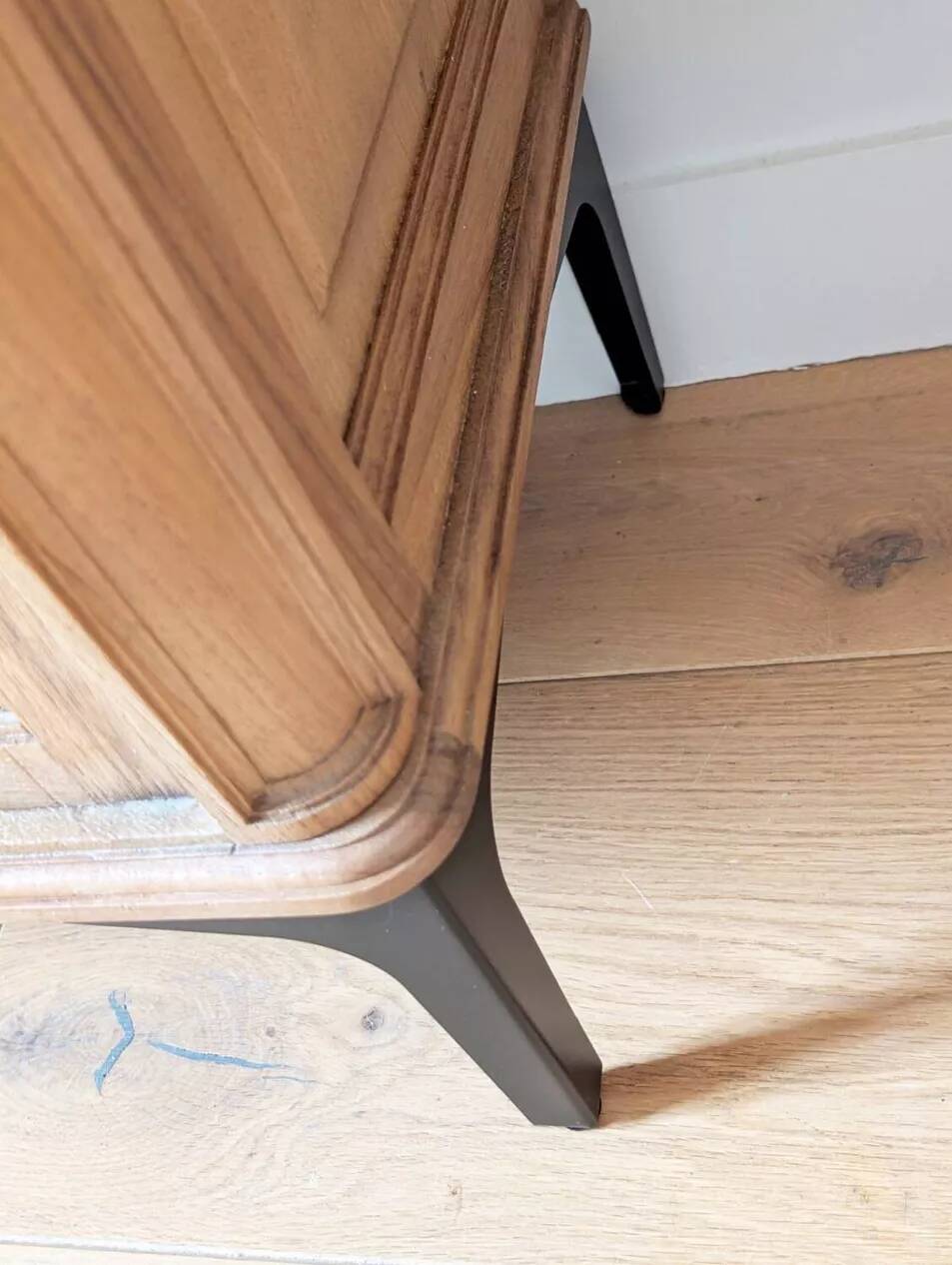 Antique solid wood sideboard, reimagined