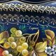 Hand-painted Russian tray, Zhostovo, signed vintage decorative tray.
